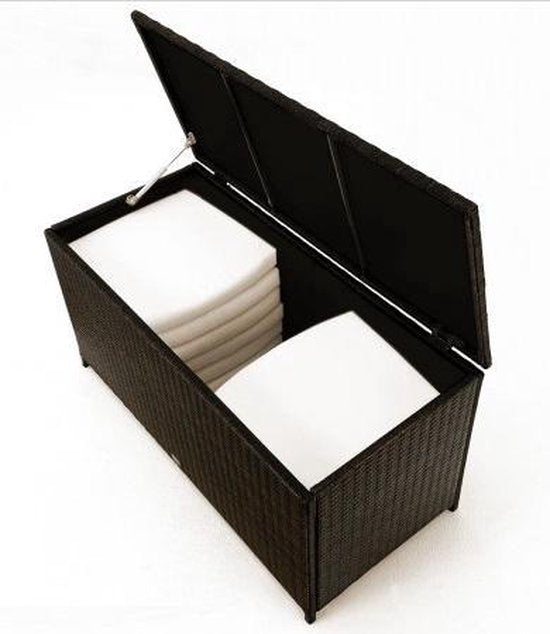 Casaria Opbergkist – Weerbestendig 122x56x61cm 420L - Bruin