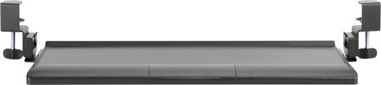 Toetsenbord lade onder bureau - toetsenbord houder - toetsenbordlade - toetsenbord onder bureau - keyboard tray - ergonomisch zithouding - hoogte verstelbaar en uitschuifbaar