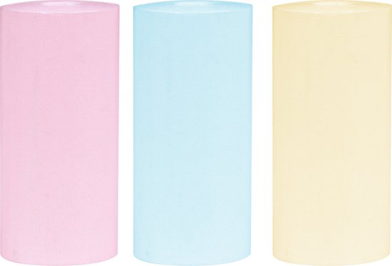 Nuvance - Mini Printer Rollen - 3 Stuks - Kleur Rollen voor Pocket Printer - Navullingen