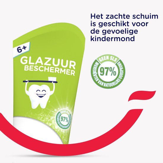 Prodent Tandpasta Glazuurbeschermer 75 ml - Kids 6+ jaar - Kindertandpasta