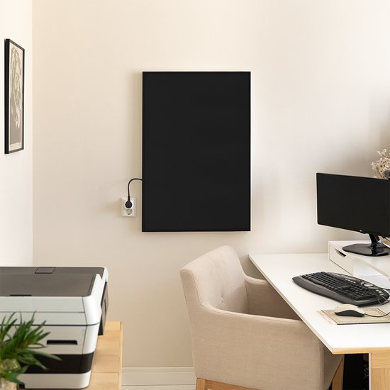 Livn Infrarood Paneel Plus 600 120x60cm zwart - 600W Vermogen - Bedienbaar via App