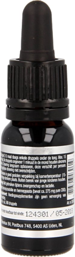 Lucovitaal Hennep Cannabidiol CBD 2.8% Voedingssupplement - 10 milliliter