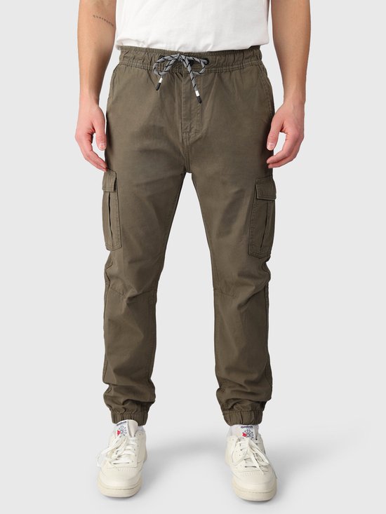 Brunotti - Lansons Herenbroek | Legergroen - XL