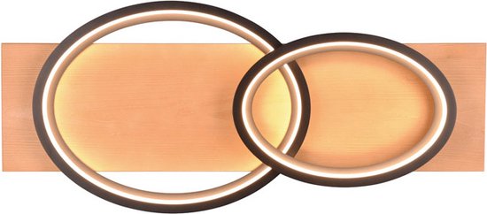 TRIO BARCA - Plafondlamp - Zwart mat - incl. 1x SMD 30W