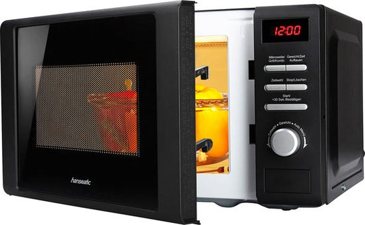 Hanseatic magnetron 819021, grill, 20 l, zwart