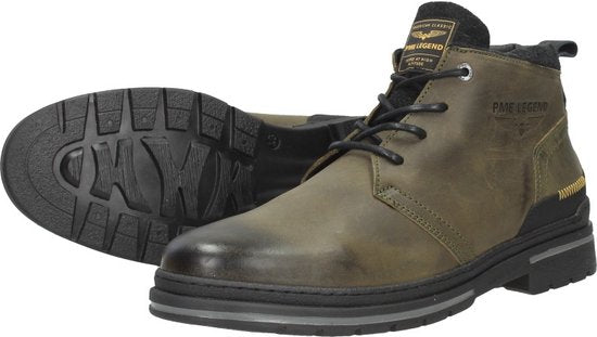 Heren Veterschoenen Pme Legend Pme Legend Fleetman Khaki - Maat 45