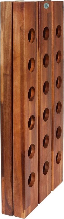 Casaria Wijnrek Acaciahout - voor 36 Flessen 87x55x39cm – Bruin