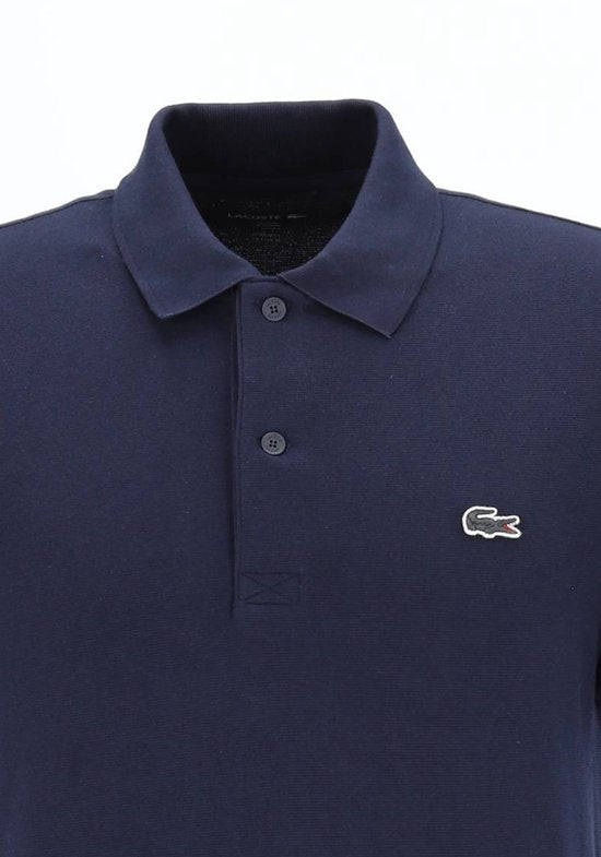 Lacoste Poloshirt Ademend Donkerblauw (navy) - Maat L - Heren