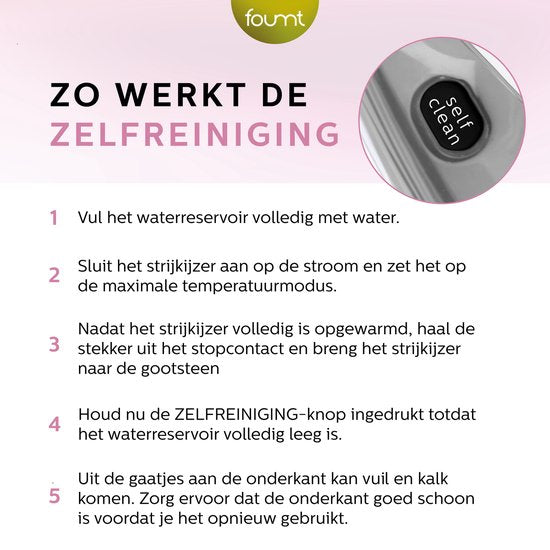 Fineza Stoomstrijkijzer met Stoomgenerator - Strijkijzer - 2300W - Zwart