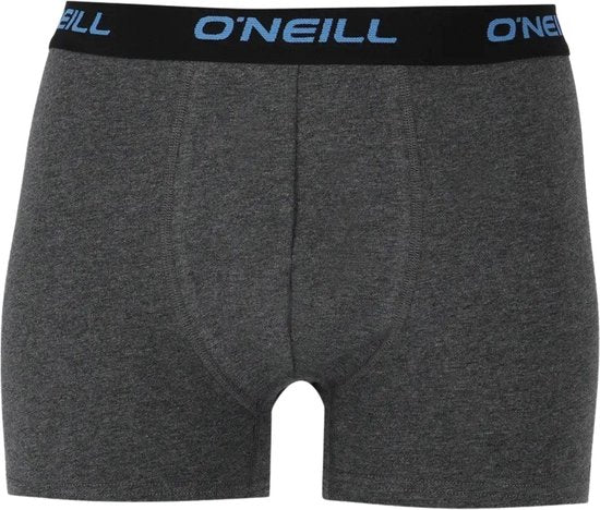 O'Neill Boxershorts Heren (3-pack) - Zwart, Grijs en Blauw - Maat S