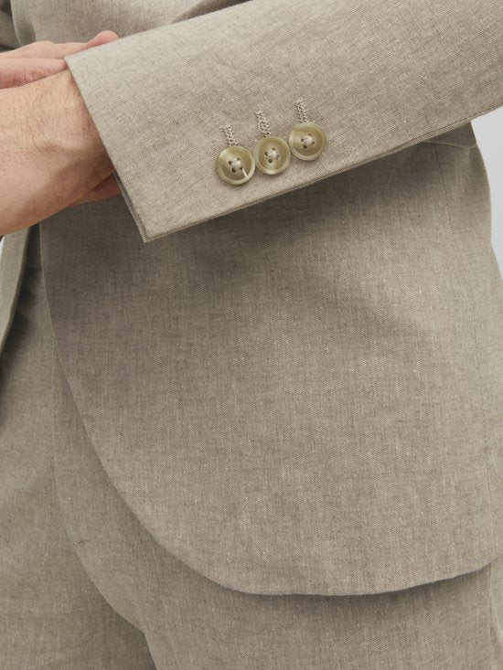 Jack & Jones Riviera Blazer - Slim Fit - Beige - Maat 56