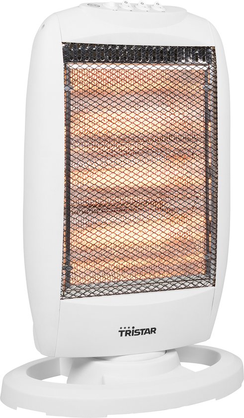 Tristar Straalkachel KA-5129 - Campingkachel - Halogeenverwarming - Warmtebereik 15 m² - 400W, 800W en 1200W