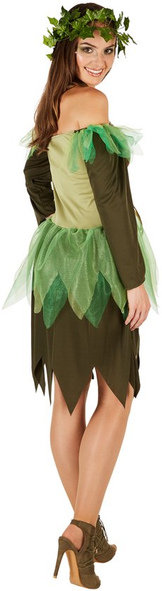 dressforfun - Vrouwenkostuum bosfee - M - Verkleedkleding carnaval - Halloween - Verkleden - Feestkleding - Carnavalskleding - Feest - Partykleding
