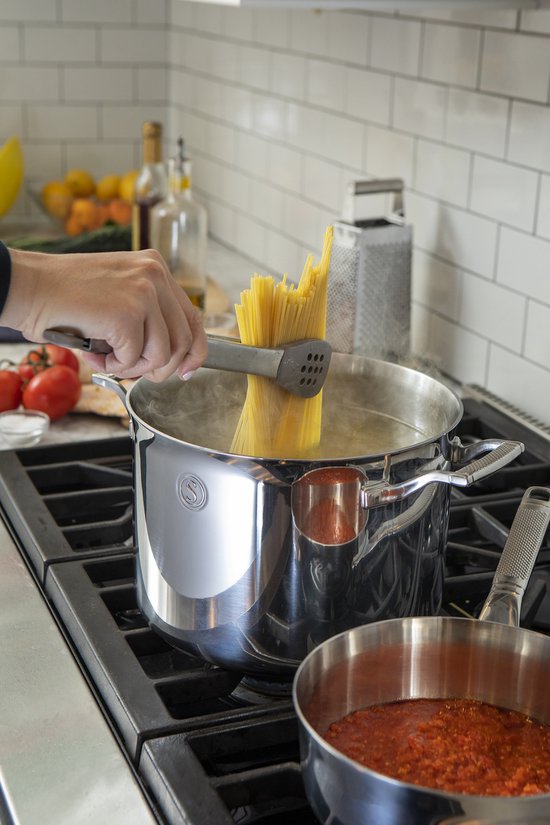 Saveur Voyage Kookpan – Ø25 cm – Tri-Ply RVS – PFAS-vrij – Inductie – Ovenbestendig