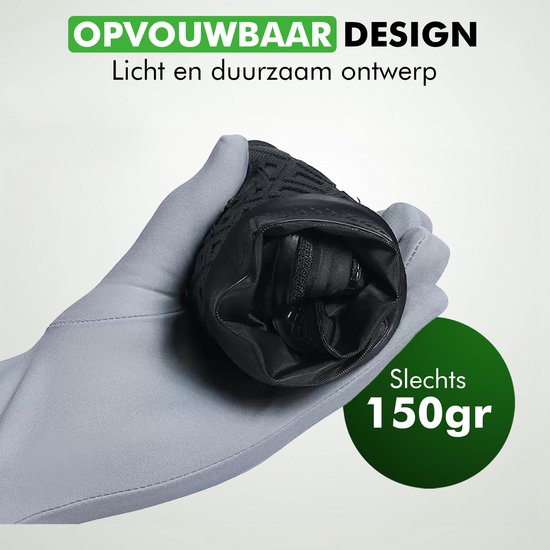Travelhawk Overschoenen - Waterdicht - Regenschoenen - Schoenhoesjes - 42-45 - Zwart