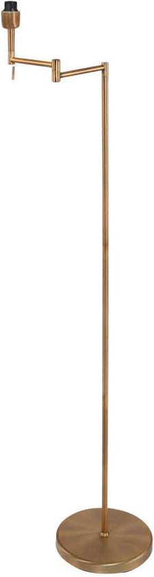 Mexlite vloerlamp Bella - brons - metaal - 45 cm - E27 fitting - 3406BR