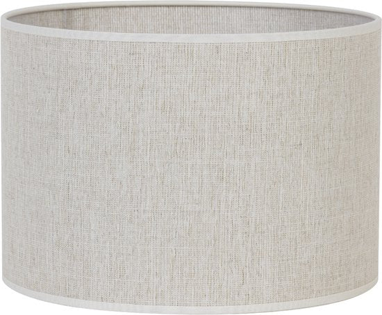 Light & Living Lampenkap Breska - 50x38x50 (BxHxD) - Textiel - Zandkleur