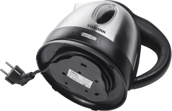 Tristar Waterkoker WK-1325 - 900W - 1,2L - Camping geschikt - RVS