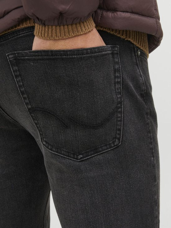 Jack & Jones Glenn Original Slim Fit Jeans - Heren - Denim - Slim Fit - Black Denim - W36 X L34