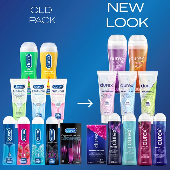 Durex Glijmiddel Natural - Extra Sensitive - 100% natuurlijk - 100ml