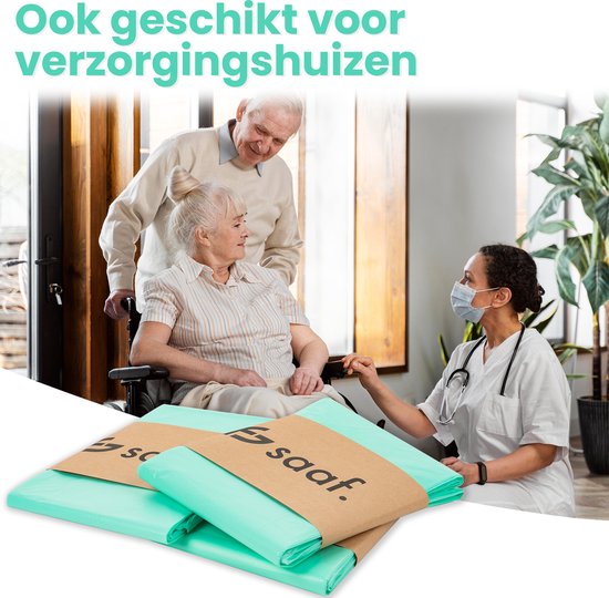 Saaf Luieremmer Navulling geschikt voor Korbell - 6 stuks - 15/16 liter - Geparfumeerde Navulling