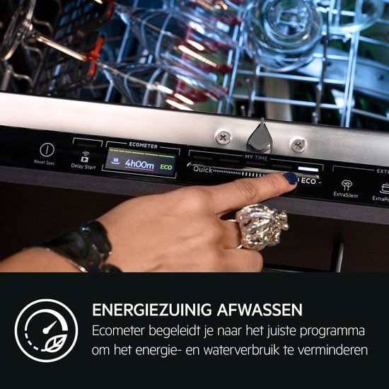 AEG FSS76738P - Inbouwvaatwasser - 14 couverts - Energielabel A - 43 dB - QuickSelect - ProClean