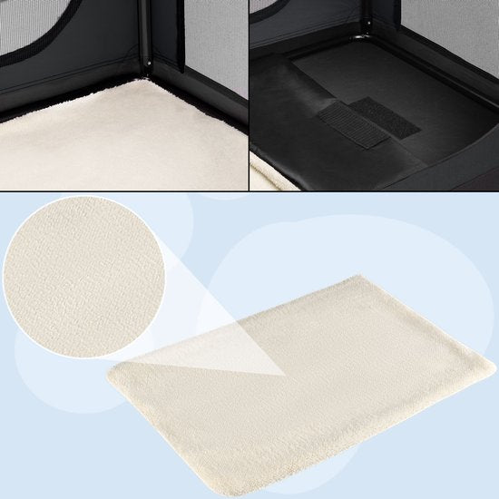 Cadoca Honden & Katten Reismand L - 70x52x50cm - Antraciet