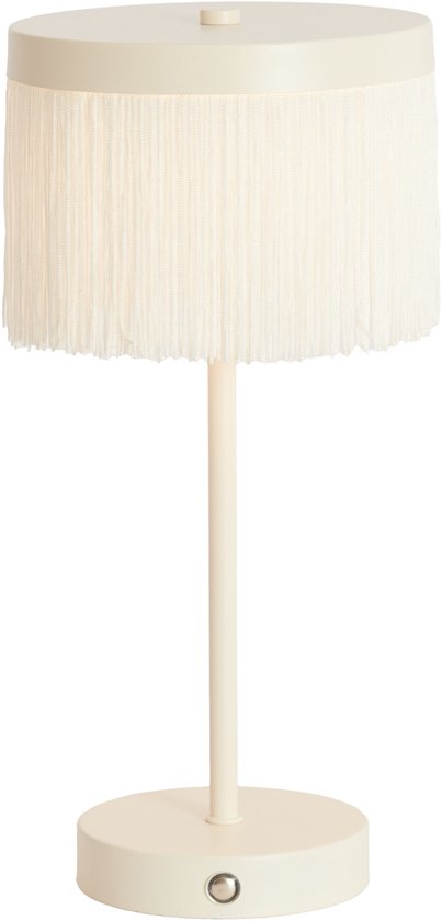 Light & Living - tafellamp - Diny - beige crème - metaal - Ø 17cm - E27 - 1892143