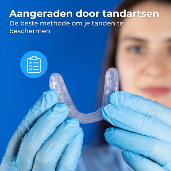 Nuvance - Anti Knarsbitje Set - 2 Stuks - Incl. eBook - Gebitsbeschermer - Tegen Bruxisme en Knarsen - Tandenknarsen Bitje
