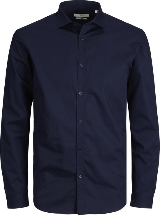 jack & jones Cardiff Shirt - Navy Blazer - Maat L - 12201905