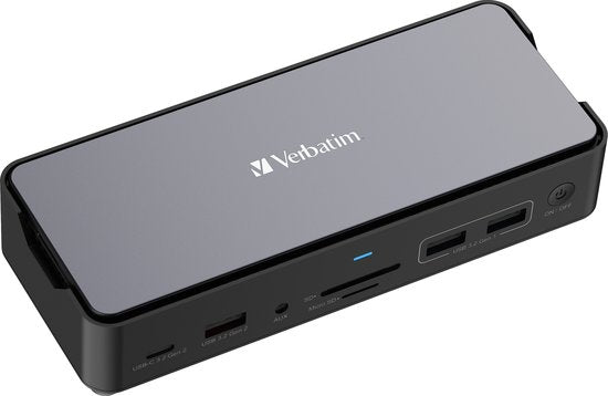 Verbatim CDS-15SSD Bedraad USB 3.2 Gen 1 (3.1 Gen 1) Type-C Zwart, Grijs