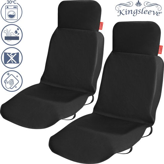 Kingsleeve Autostoelhoes Universeel - 600D Oxford – 1 Stuks Zwart