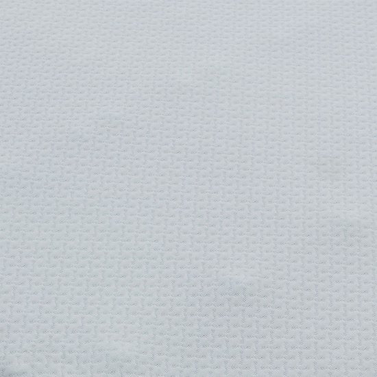 Juskys – Matrazentopper 7-Zonen – 90 x 200 cm – Voorzien Van Memory Foam En Afneembare Hoes – Voor Boxspringbed En Matras – Wit Polyester En Polyurethaan