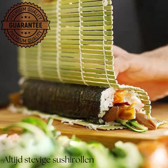 Sushi Set XXL - Sushimaker - Sushi Bazooka Set - Zwart