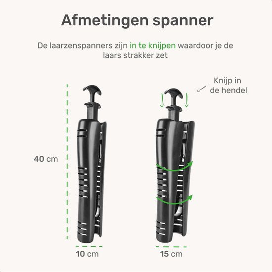 Proskill Laarzenspanners - 2 Stuks - Laarzenvuller - Oprekker - Dameslaars - Schoenoprekker