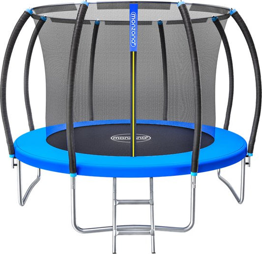 Monzana Trampoline - 305cm Incl Veiligheidsnet Rand Ladder - Blauw
