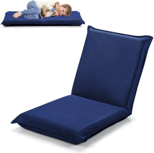 Coast Verstelbare Vloerstoel - 47 x 44 x 53 cm - Blauw