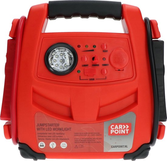 Carpoint Jumpstarter 12V/7AH 2in1 LED 250A