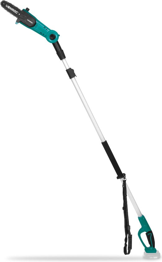 VONROC Telescopische Accu Kettingzaag 20V - Kantelbaar zaagblad - Traploos verlengbaar - Zonder accu en snellader