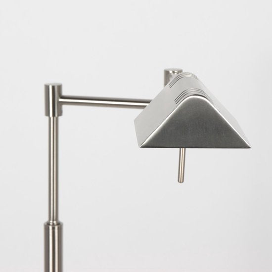 Vloerlamp GlowGo 4603ST – Draaibaar en kantelbaar, staal, draadloze LED verlichting met accu, Mexlite