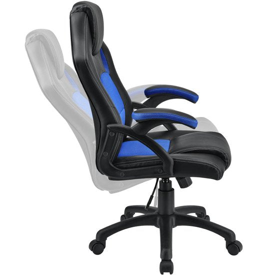 Bureaustoel / Gamingstoel - Montreal - Blauw