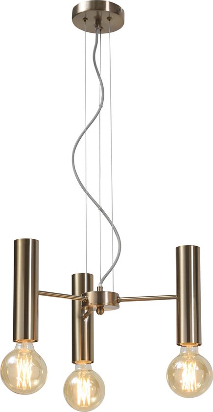 it’s about RoMi – Kroonluchter Cannes 3-arm – Goud – 40×40×20 cm