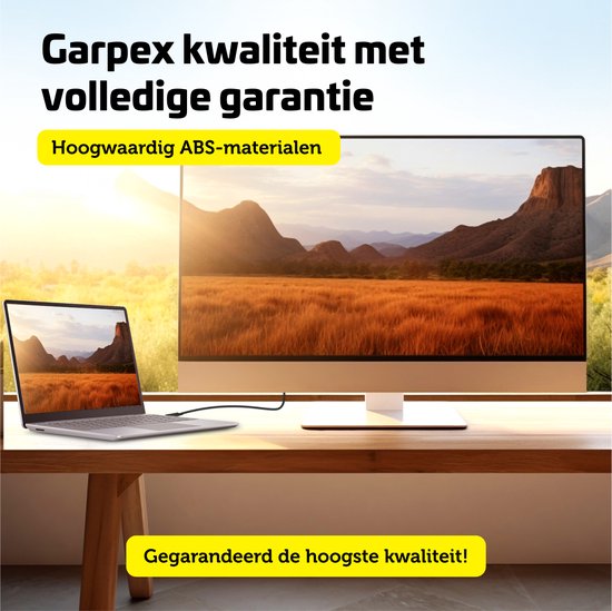 Garpex® HDMI naar DisplayPort Kabel – 4K Ultra HD 60Hz – 1.8 meter
