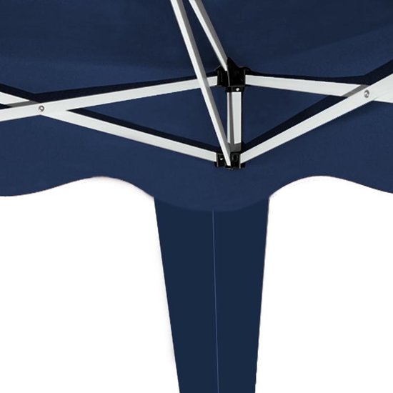 Casaria Partytent - Paviljoen - EasyUp - Opvouwbaar - Met draagtas - 300x300x250 cm - Blauw