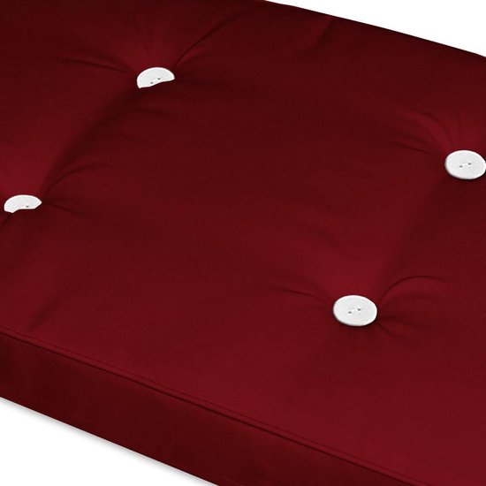 Detex Ligstoelkussen Rood 173x43x6cm