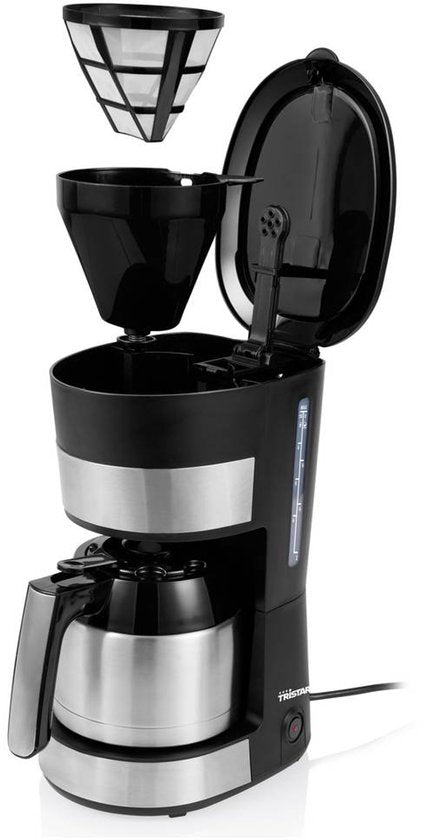 Tristar Koffiezetapparaat filterkoffie 900W - CM-1283 - 1 L, 10 koppen - Camping geschikt - Thermoskan