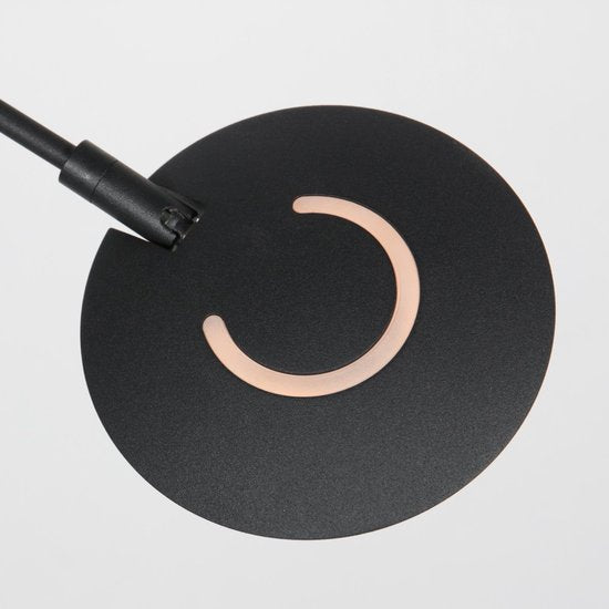Steinhauer Exclusive - vloerlamp - Zenith2 - zwart - kunststof metaal - design lamp - LED - 4390ZW