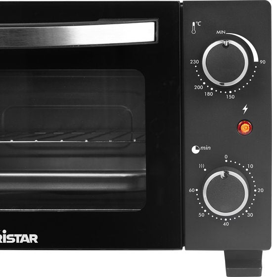 Tristar OV-3610 - Mini Oven - 10L - 800W - Campingoven Vrijstaand - Zwart