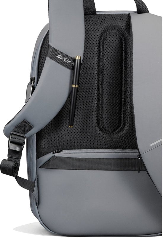 XD Design Anti Diefstal Rugzak / Laptoptas - 15.6 inch - Bobby Edge - Grijs