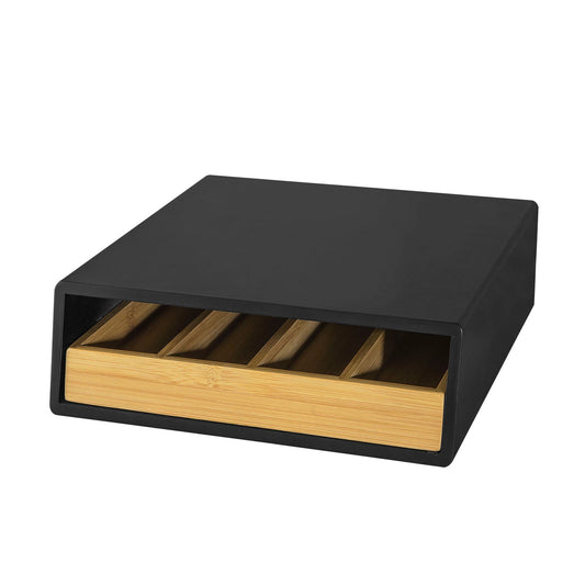SoBuy Koffiecapsule houder - Ladekast - Zwart